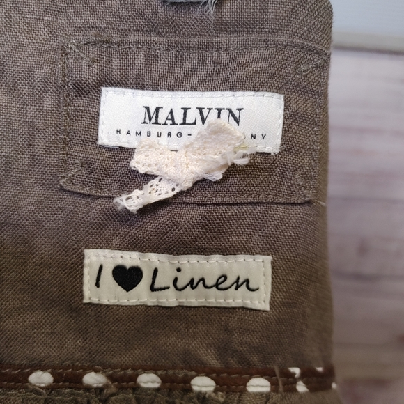 Malvin linen jacket size L - Picture 7 of 9